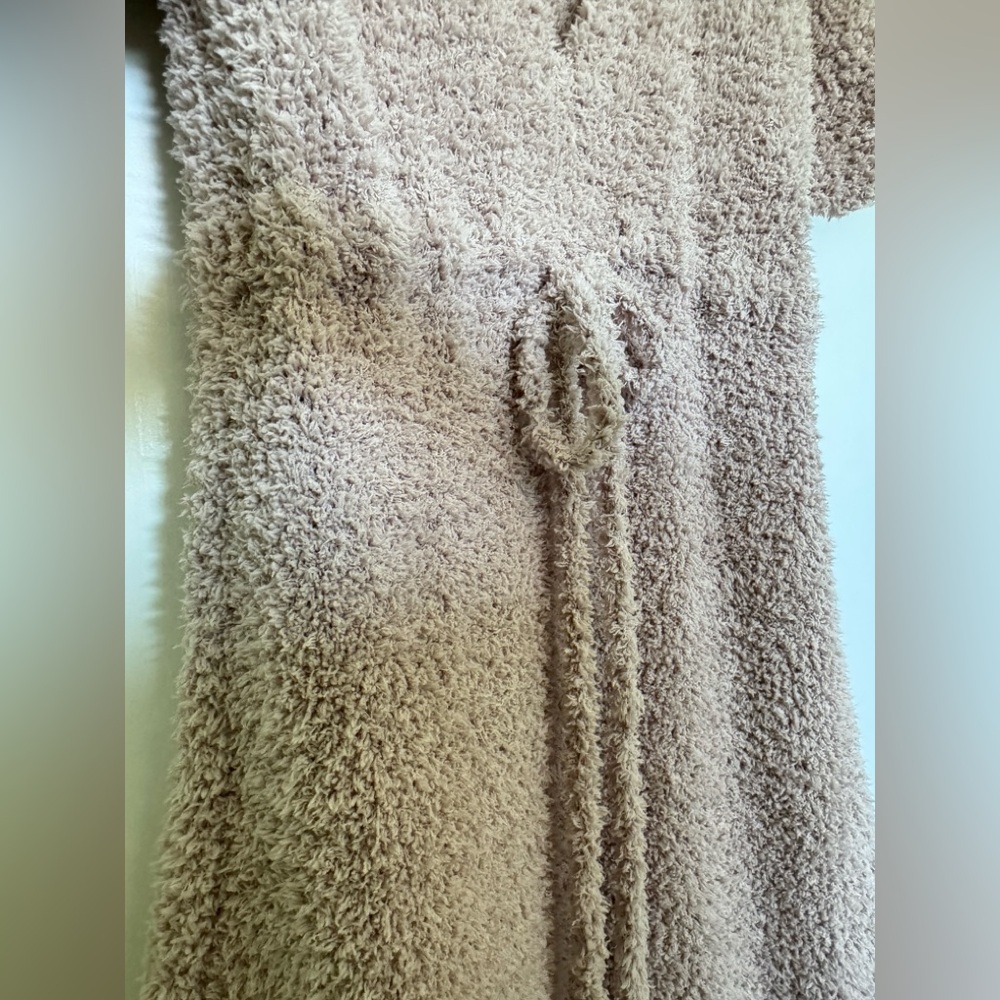 POL Fleece Soft Maxi Dress in Light Taupe Size Small New - Picture 8 of 16